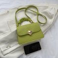 thumbnail image 3 of Bolsos de mujer Moda Cocodrilo Patrón Tote Purse Crossbody Bag (Verde) Likrtyny Para Estrenar, 3 of 9