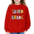 thumbnail image 7 of KAUOD Third Grade Graphic Sweatshirts for Boys Girls Back to School Clothes First Day of School Y2K Preppy Tees Tops, 7 of 7