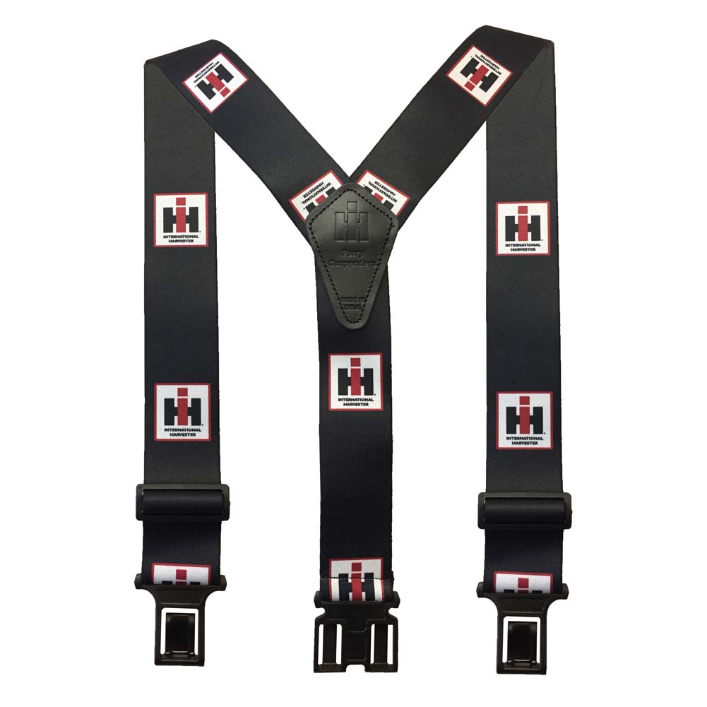 54" IH Black 2" Hook Suspenders, IH200P