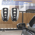thumbnail image 2 of Remote Control for Automatic Gate Opener -433.92 MHz Electric Rolling Driveway Security Kit with Backup Keys,2 * remote control, 2 of 8