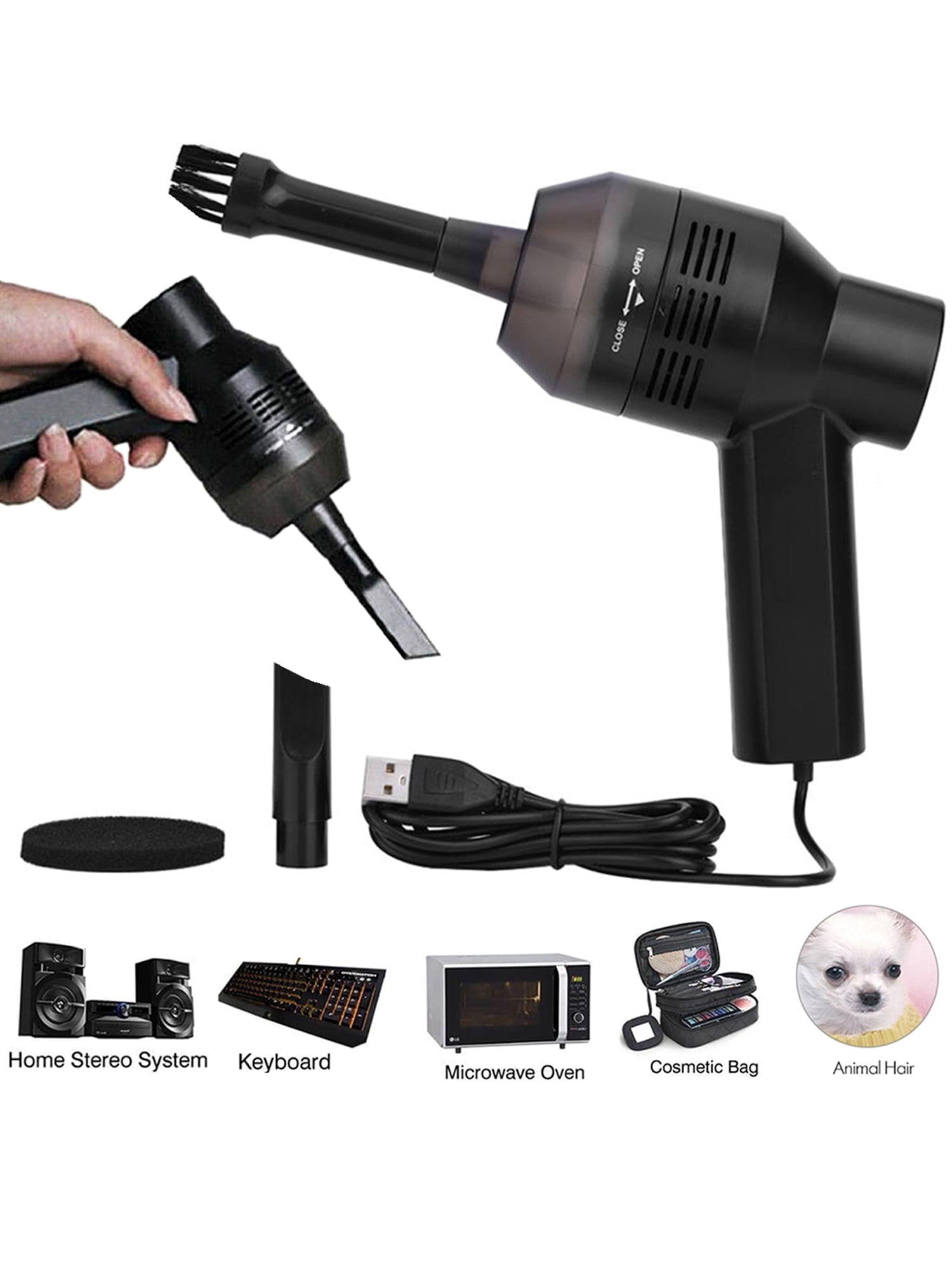 Portable USB Vacuum Cleaner Mini Dust Collecter Computer Keyboard