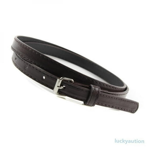 KOOYET Belt Multi Color Thin Skinny Faux Leather Waistband Ladies Casual Strap Cinto Women Belts