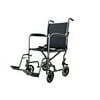 Transport Chair with Swing Away Foot Rest 19" Width, Steel-1 Each
