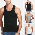 thumbnail image 5 of Men's Casual Sport Bodybuilding Tank Top Gym Y-Back Muscle Vest Workout, 5 of 14