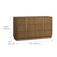 thumbnail image 6 of Teamson Home Potomac Modern 6-Drawer Wide Dresser with Deep Storage, Push-to-Open Design & Solid Wood Frame, 6 of 11
