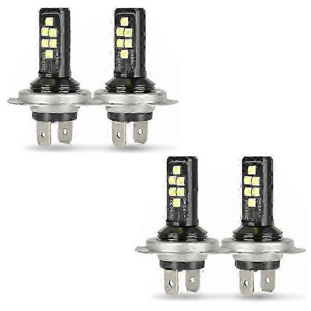 4X H7 LED Headlight Low Beam Lights Bulbs 60000LM 6000K 220W Cool White