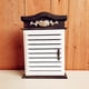 thumbnail image 3 of Soporte para caja de almacenamiento de llaves Organizador de estilo nórdico blanco Zulema Gabinetes para llaves, 3 of 8