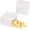 50Pack White, variant on Small White Paper Bags for Snacks,50 Pack,Greaseproof Kraft Paper Bags,Recyclable,and Biodegradable,Mini Paper Wrappers For Popcorn,Cookies,Fries,Crafts,Gift Wrapping in Bulk (50Pack White)