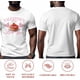 thumbnail image 5 of T-Shirts for Men, Strawberry Cake Crew Neck Cotton T-Shirt Men's Short Sleeve Valentine's Day Love You, 5 of 8
