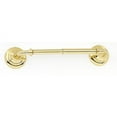 thumbnail image 2 of Alno A6760 Charlie's 7"W Traditional Style Solid Brass Spring Action Toilet Paper Holder -, 2 of 7