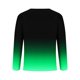 thumbnail image 3 of Blusas y camisas de manga larga con cuello redondo para hombre, estilo casual, cuello redondo, estampado, para fitness, deportes, manga larga, blusa de poliéster., 3 of 4
