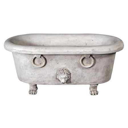 Design Toscano Emperor Nero's Scaled Lion Claw Foot Tub Architectural Sculpture