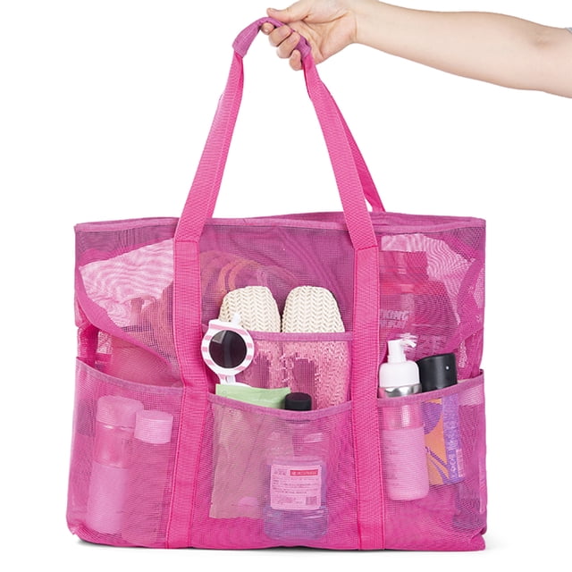Bolsa de almacenamiento Bolsa de playa de malla Bolsa de ducha grande Bolsa de aseo colgante Bolsa e Abanopi Bolsa de almacenamiento
