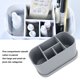 thumbnail image 4 of Organizador De Encimera De Baño, Cepillo De Dientes De Silicona, Pasta De Dientes, 4 of 7