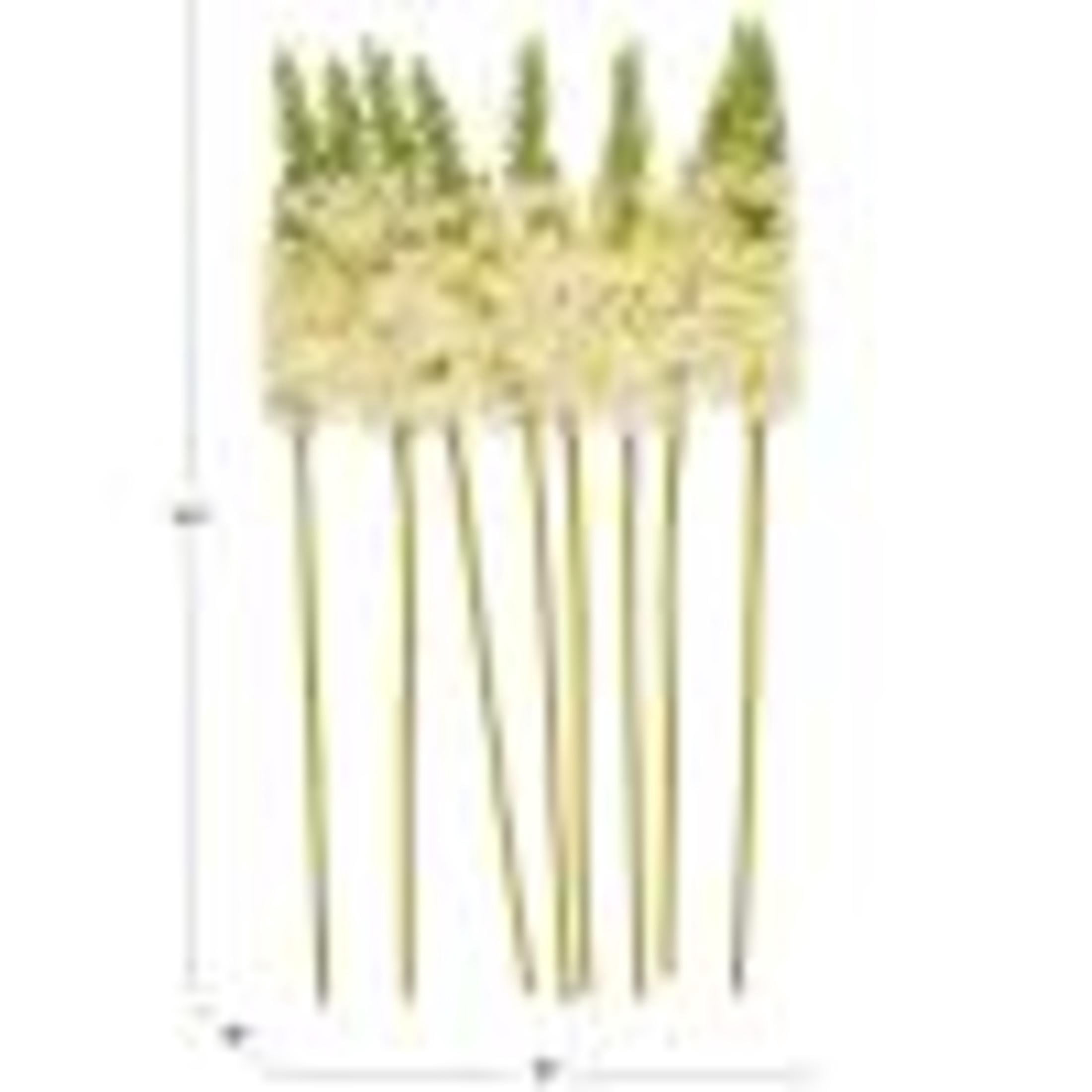 34" Plastic Floral Tall Eremurus Artificial Flower Stem, by DecMode (8 Count)
