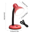 thumbnail image 3 of Kadlawus LED Desk Lamp for Reading, Plug-in Eye Protection Study Light, Adjustable Task Lamp for Teen Dormitory Learning, 5-Watt Three Color Lighting, 3 of 6