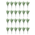 thumbnail image 1 of Flores artificiales de lavanda (24 manojos), blancas, resistentes a los rayos UV, no destiñen, decoración de jardín/patio/interior, 1 of 7