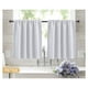 thumbnail image 5 of Blackout Curtains, Solid Window Panels, 76x92 Inch Rod Pocket, 2-Pack, 5 of 9