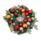 thumbnail image 1 of Decoraciones de coronas navideñas, coronas navideñas para la puerta principal, coronas navideñas para exteriores, hechas para durar, 1 of 12