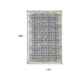 thumbnail image 3 of 5' X 8' Tan and Gray Geometric Power Loom Area Rug, 3 of 9