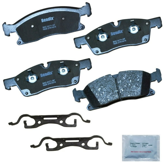 Disc Brake Pad Set Fits select: 2014-2016 JEEP GRAND CHEROKEE LIMITED, 2011 JEEP GRAND CHEROKEE