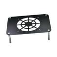 thumbnail image 3 of Base de enfriamiento para enrutadores, soporte para decodificador de TV, soporte portátil multifunción, estante de enfriamiento para enrutadores, para Negro, 3 of 8
