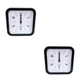 thumbnail image 3 of Inteprter Reloj despertador silencioso para cabecera, reloj cuadrado de plástico Digital sin tictac, relojes que funcionan con pilas con luz Type1 NO1, 3 of 6