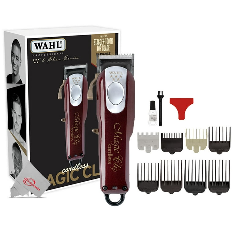  Wahl Professional 5 Star Cordless Magic Clip Hair Clipper with  100+ Minute Run Time for Professional Barbers and Stylists : Beauty &  Personal Care