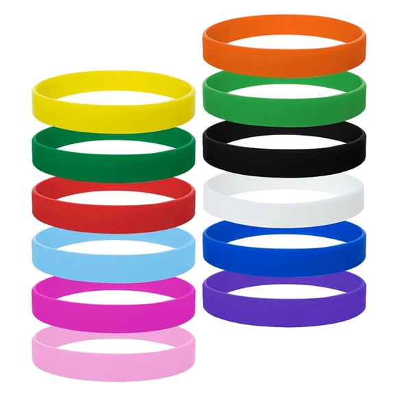 HONMEET 12Pcs Cool Wristbands for Kids and Adults, Stylish Party Favors and Event Accessories