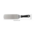 thumbnail image 3 of Shisuyan 3pcs Pizza Spatula Paddle Stainless Steel Food Transfer Tool for Home Users, 3 of 8