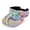 Rainbow Wave Blooms, variant on Rainbow Wave Blooms Sun Hat, Lightweight Sports Visor Hat Polyester Fabric UV Blocking Comfortable Sun Visor Cap for Tennis