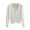 #0329-White, variant on Neewe Women's Lightweight Button Down Cardigan Long Sleeve Casual V Neck Soft Knit Cardigans Sweater Tops