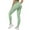 Light Green, variant on Thermal Leggings for Women Seamless High Waisted Yoga Pants Peach Lifting Leggings Tummy Control Comfortable Workout Wear Womens Long Underwear
