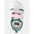 thumbnail image 4 of Wonder Nation Baby and Toddler Girls Two Strap Bump Toe Sneakers, 4 of 6