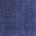 thumbnail image 1 of Ahgly Company Indoor Square Abstract Blue Modern Area Rugs, 7' Square, 1 of 4