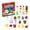 Multicolor, variant on 24-Pack Mini Christmas Figurines with Cute Holiday Characters, 24-Piece Set, Multicolor, for Student Party Favors and Stocking Stuffers, Mini Christmas Ornaments and Toys