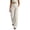 White, variant on DeHolifer Women's Pants High Waist Casual Solid Color Straight Leg Work Business Dressy Pants Black L