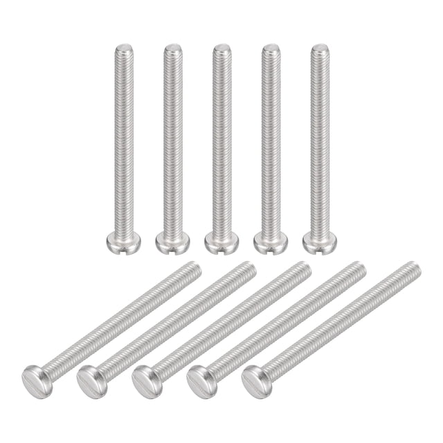 Vis de Machine en Acier Inoxydable 304 Lot de 20 M3x35mm Vis de Tête d'Entraînement à Fente