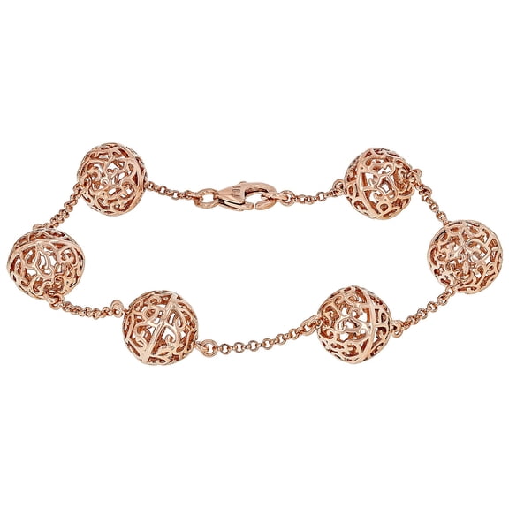JTV Copper Station Bracelet