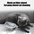 thumbnail image 6 of RUseeN Cat Litter Scoop Stainless Steel Mesh Scooper Long Handle Deep Shovel Non-Stick Coated Metal Litter Scoop for Litter Box Kitten Pooper Lifter Large 13.7 inch, 6 of 7