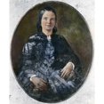 thumbnail image 2 of Mary Todd Lincoln. N(1818-1882). First Lady To Abraham Lincoln Earliest Known Photograph. Oil Over A Daguerreotype, 2 of 2