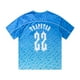 thumbnail image 4 of Venta de limpieza Camisetas informales a la moda para mujer, camisas de manga corta estampadas, jersey con cuello redondo, camisetas, camisetas de fútbol, estilo Azul S, 4 of 6