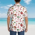 thumbnail image 6 of Qekee Cute Animal print Hawaiian Shirt for Men Short Sleeve Button Down Shirts Beach Tropical Casual Shirts, 6 of 9