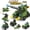 LLXD8612-5, variant on 6‑in‑1 Vehicle Building Blocks Set, ABS Plastic Transformable Bricks Kit for Military Fire Police Construction Air‑Sea Rescue Kids STEM Toy