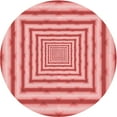 thumbnail image 1 of Ahgly Company Indoor Round Patterned Pastel Pink Area Rugs, 8' Round, 1 of 6