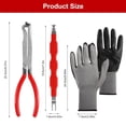 thumbnail image 2 of Electrical Disconnect Pliers Set with Automotive Electrical Terminal Connector Separator Removal Tool, Electrical Connector Removal Tool with Wear Gloves Connector Disconnect Tool for Cars Trucks SUVs, 2 of 7