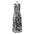 thumbnail image 5 of Elegant Floral Maxi Dress (S, Blue), 5 of 7