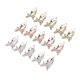 thumbnail image 3 of Decoraciones de uñas en forma de lazo 3D de Metal de resina, decoración artística de uñas con lazo exquisito DIY para mujeres y niñas, 3 of 14