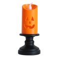 thumbnail image 1 of Halloween Candle Light LED Colorful Candle Holder Desktop Ornament (Battery Model LR1130.), 1 of 10