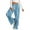 Blue, variant on Alkepwun Wide Leg Sweatpants Women Active High Waisted Baggy Sweat Pants Elastic Tye-Dye Print Loose Lounge Pants with Pockets